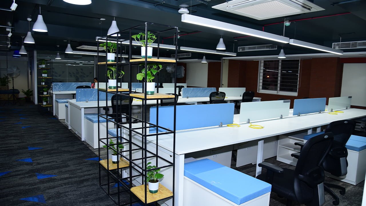 Office space interior designers in bangalore