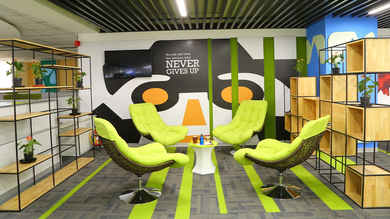 Low budget small office interior design