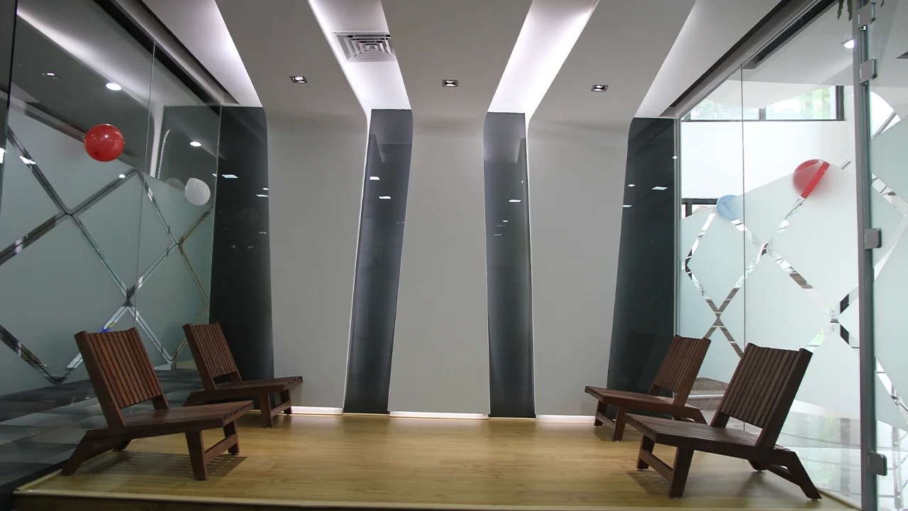 Low budget small office interior design